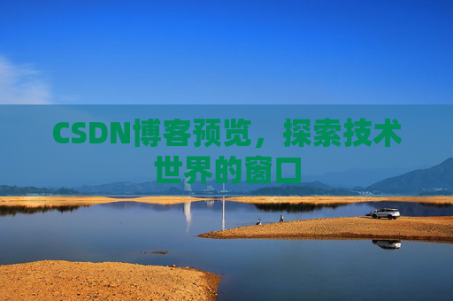 CSDN博客预览，探索技术世界的窗口